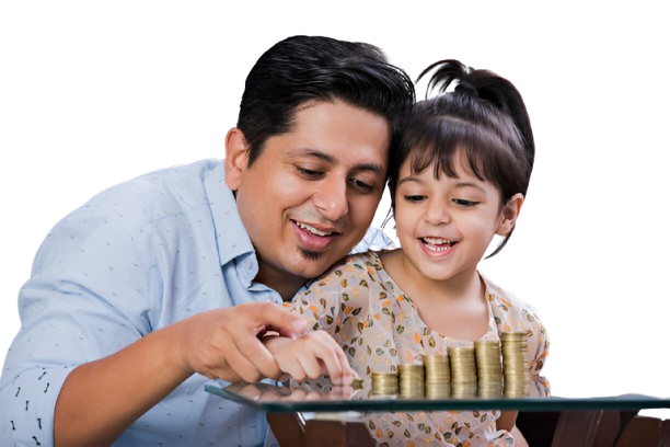 Family and coins